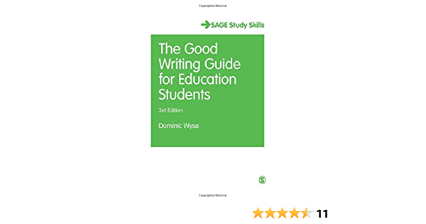 the good writing guide for education students pdf